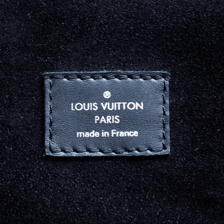 Pre Owned Louis Vuitton Black Epi Leather Christopher PM Backpack