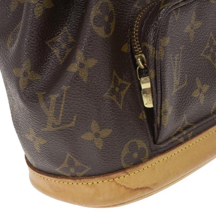Pre Owned Louis Vuitton Monogram Canvas Mini Montsouris Backpack