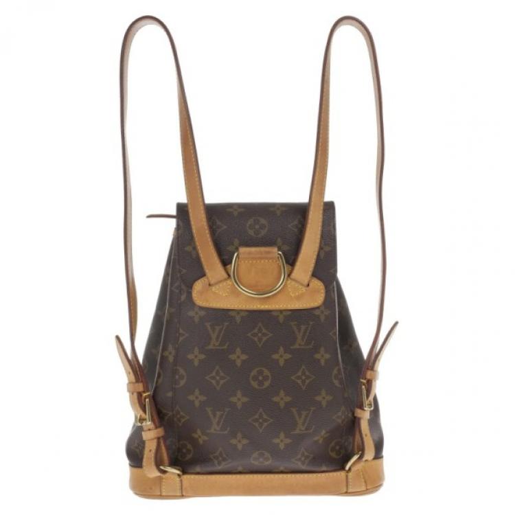 Pre Owned Louis Vuitton Monogram Canvas Montsouris MM Backpack