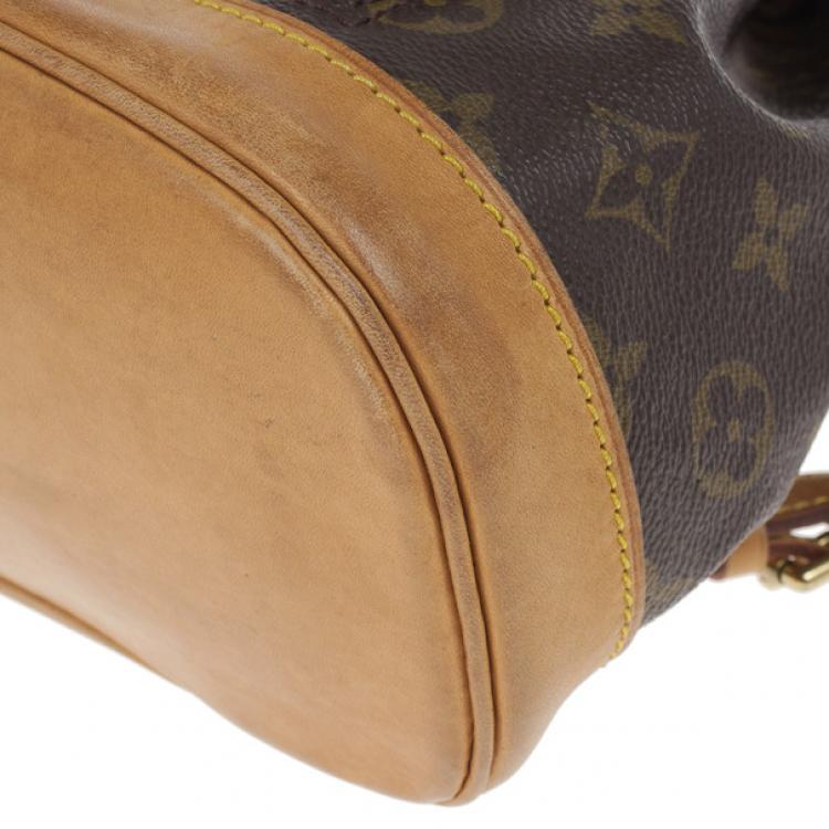 Pre Owned Louis Vuitton Monogram Canvas Montsouris MM Backpack