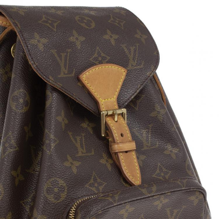 Pre Owned Louis Vuitton Monogram Canvas Montsouris MM Backpack