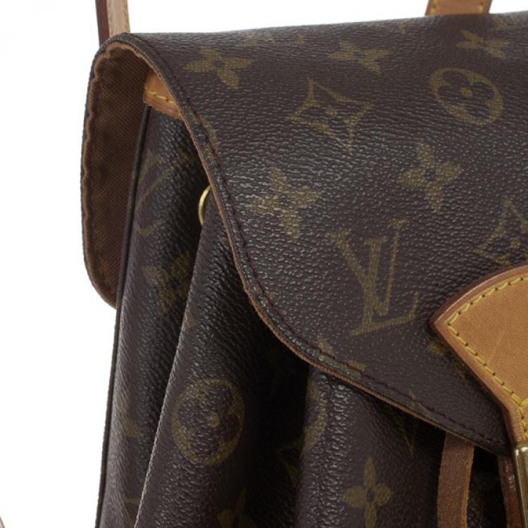 Pre Owned Louis Vuitton Monogram Canvas Montsouris MM Backpack