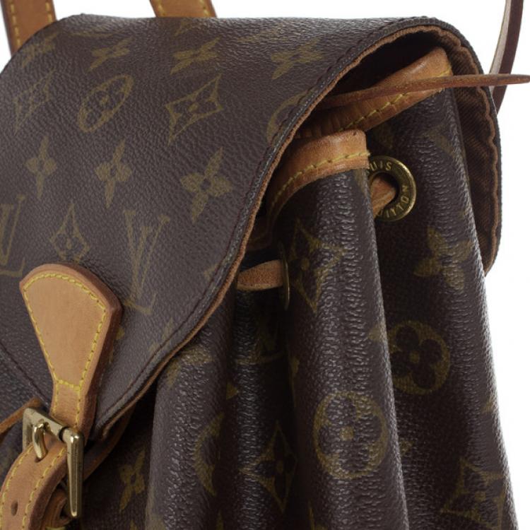 Pre Owned Louis Vuitton Monogram Canvas Montsouris MM Backpack