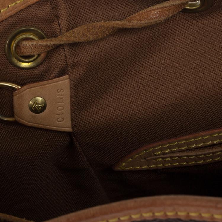 Pre Owned Louis Vuitton Monogram Canvas Montsouris MM Backpack