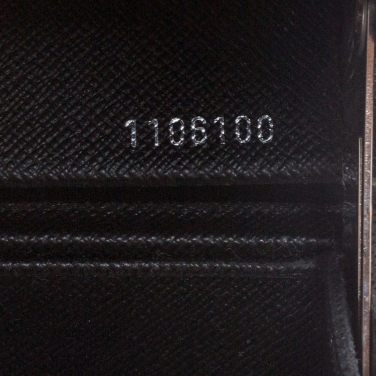 Pre Owned Louis Vuitton Black Taiga Leather President Briefcase