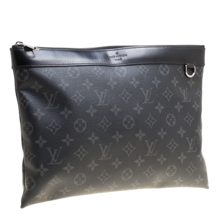 Pre Owned Louis Vuitton Monogram Eclipse Canvas Apollo Pochette