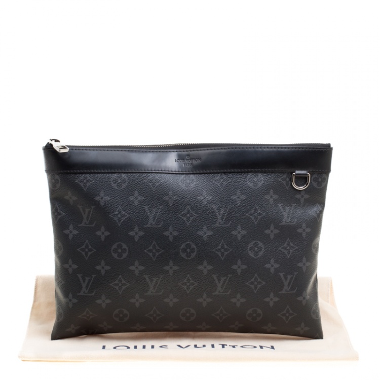 Pre Owned Louis Vuitton Monogram Eclipse Canvas Apollo Pochette