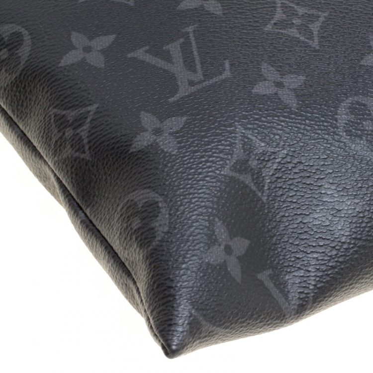 Pre Owned Louis Vuitton Monogram Eclipse Canvas Apollo Pochette