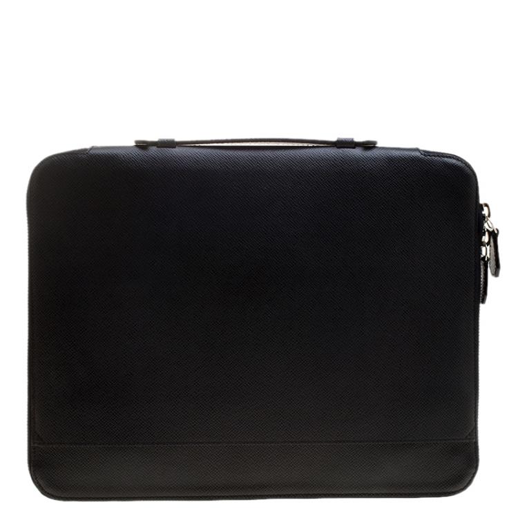 Pre Owned Louis Vuitton Ardoise Taiga Leather Vladimir Business Portfolio