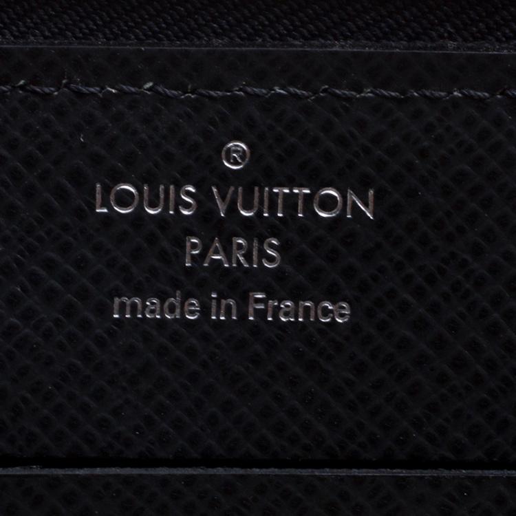 Pre Owned Louis Vuitton Ardoise Taiga Leather Vladimir Business Portfolio