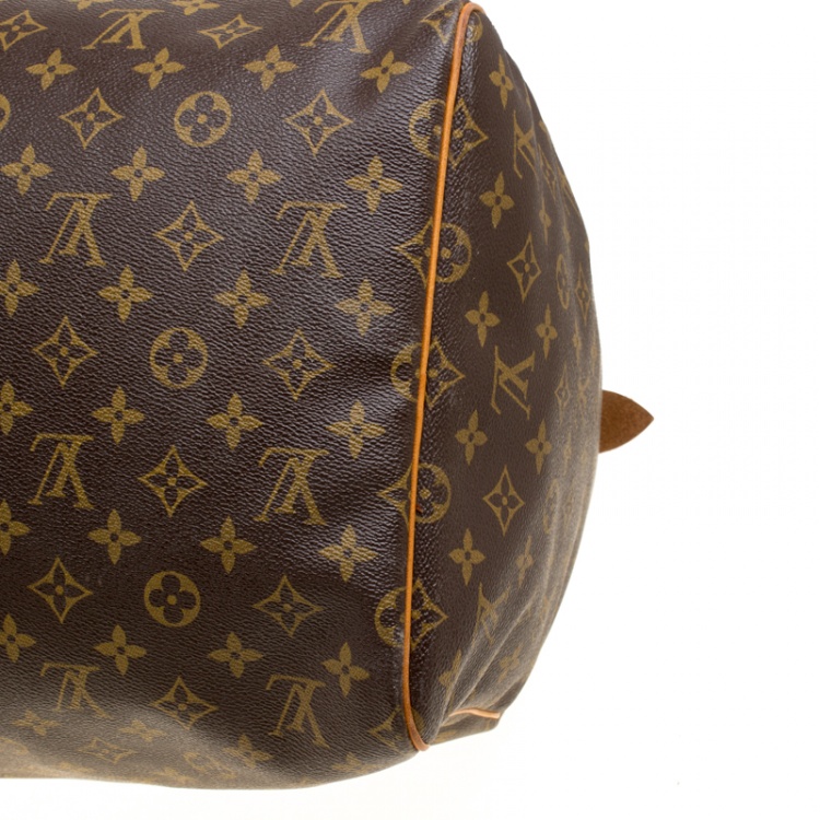 Pre Owned Louis Vuitton Monogram Canvas Keepall 55 Bag