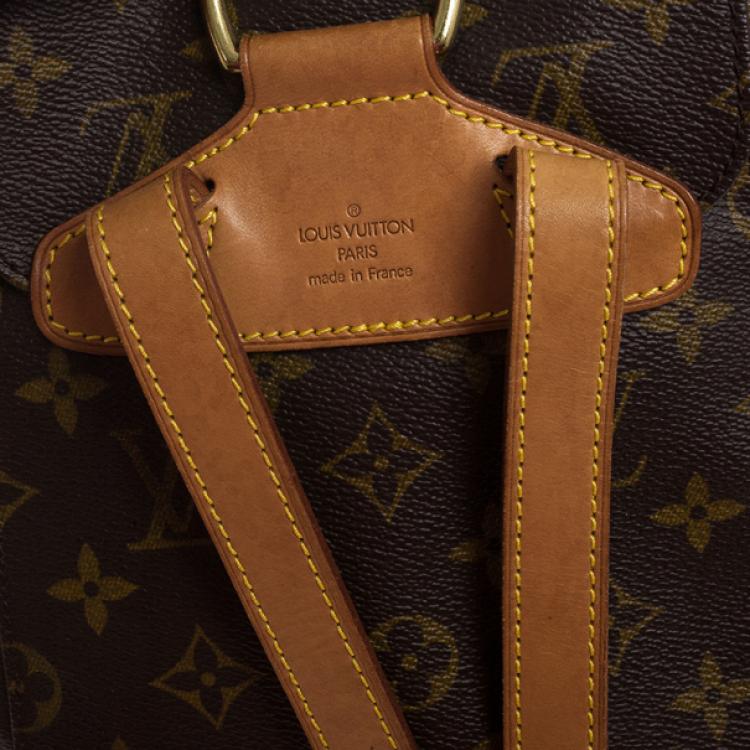 Pre Owned Louis Vuitton Monogram Canvas Montsouris MM Backpack