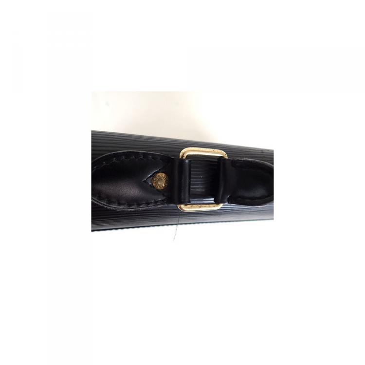 Pre Owned Louis Vuitton Noir Epi Leather Serviette Conseiller Briefcase