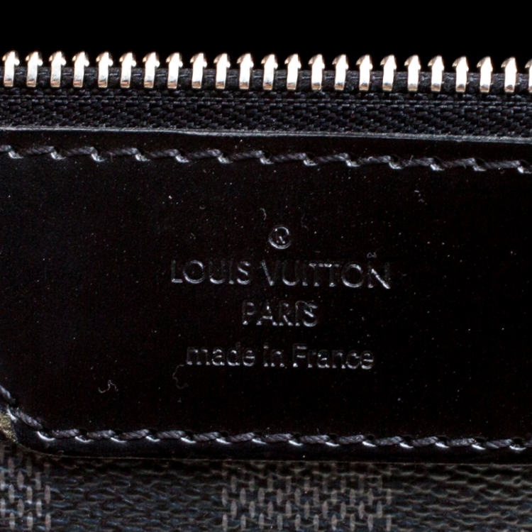 Pre Owned Louis Vuitton Damier Graphite Canvas Pilot Case Luggage