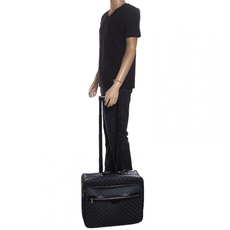 Louis Vuitton, Bags, Louis Vuitton Damier Graphite Pilot Case Carry Bag