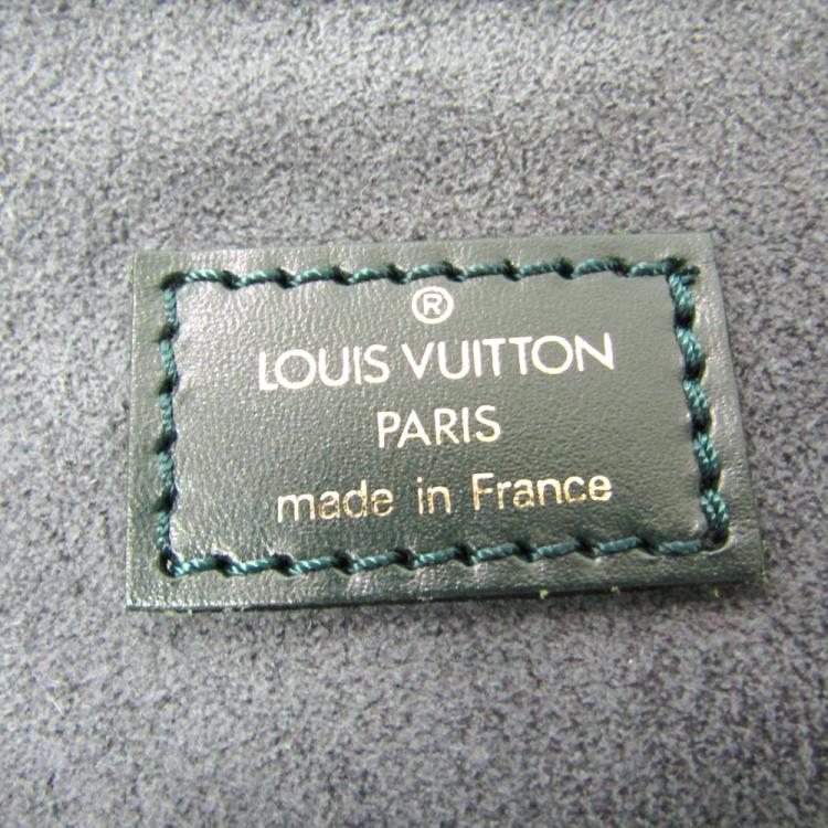 Pre Owned Louis Vuitton Epicea Taiga Leather Helanga 1 Poche Travel Bag