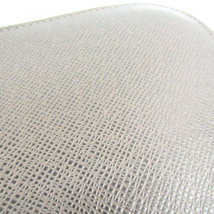 Pre Owned Louis Vuitton Grizzli Taiga Leather Pochette Baikal Clutch Bag