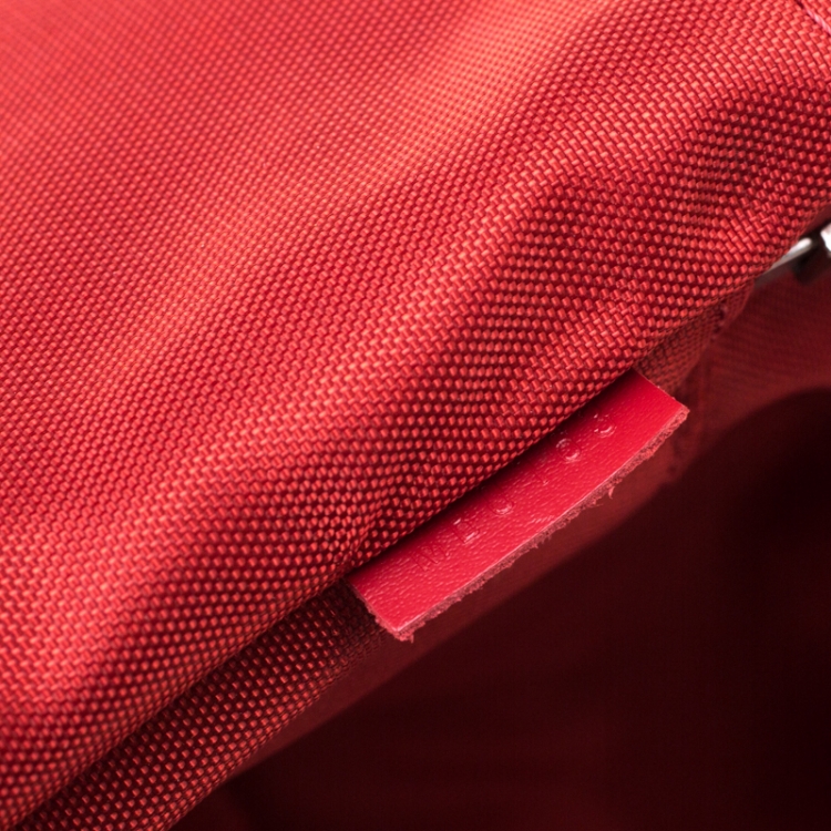 Pre Owned Louis Vuitton Red Epi Leather Pegase 45 Business Luggage