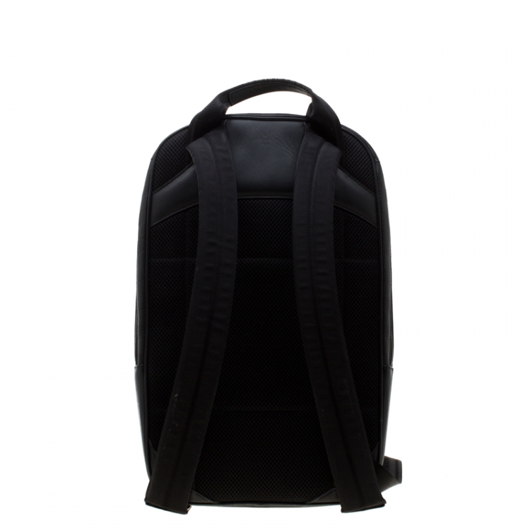 Pre Owned Louis Vuitton Black Damier Infini Leather Michael NM Backpack Bag