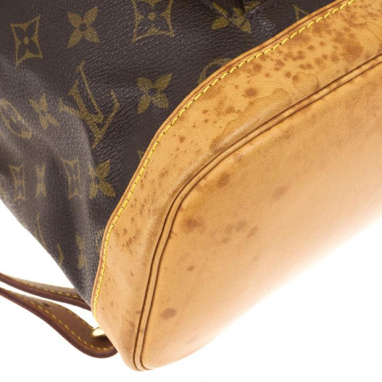 Pre Owned Louis Vuitton Monogram Canvas Montsouris Backpack GM