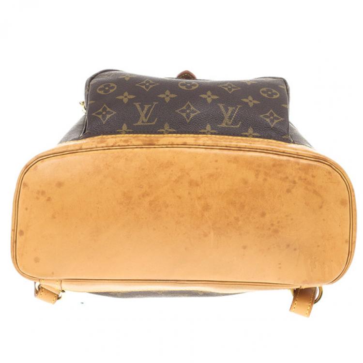 Pre Owned Louis Vuitton Monogram Canvas Montsouris Backpack GM