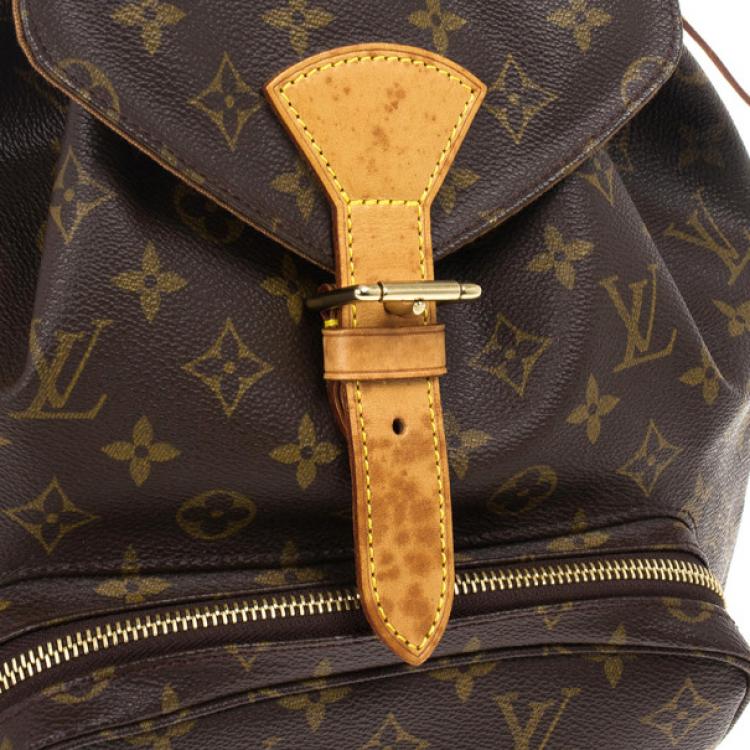 Pre Owned Louis Vuitton Monogram Canvas Montsouris Backpack GM