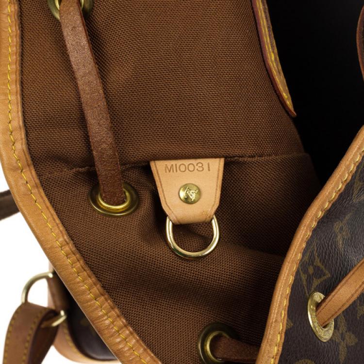 Pre Owned Louis Vuitton Monogram Canvas Montsouris Backpack GM