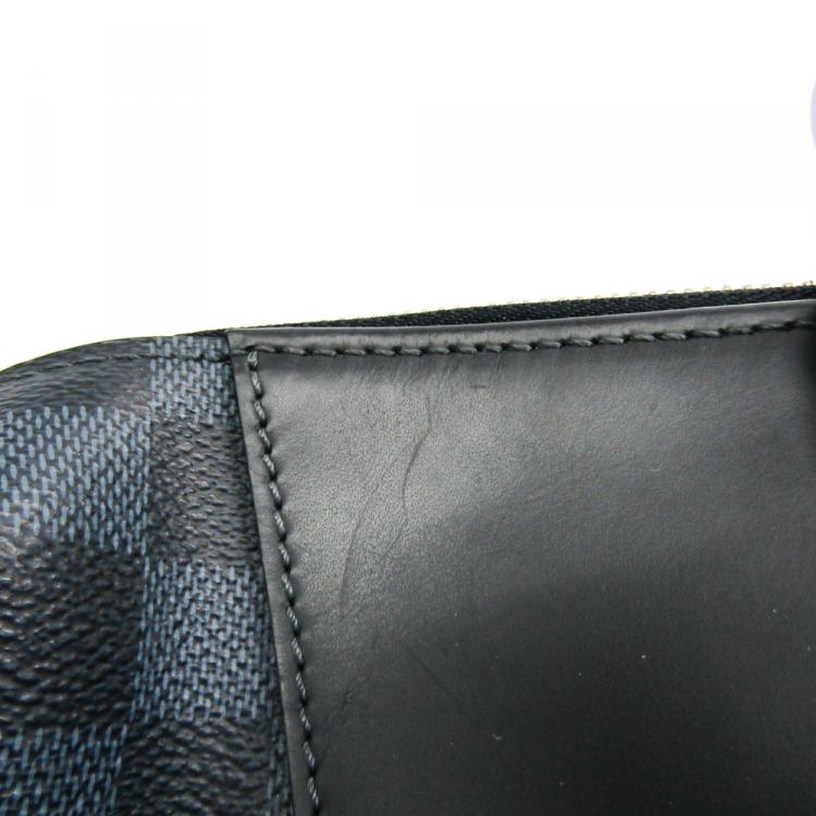 Pre Owned Louis Vuitton Damier Cobalt Canvas Porte-Documents Jour Bag
