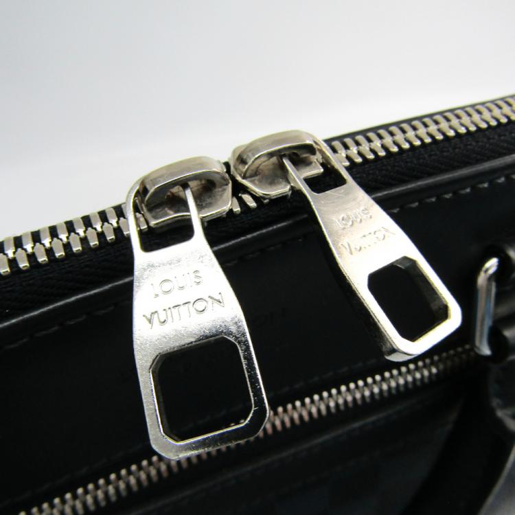 Pre Owned Louis Vuitton Damier Cobalt Canvas Porte-Documents Jour Bag