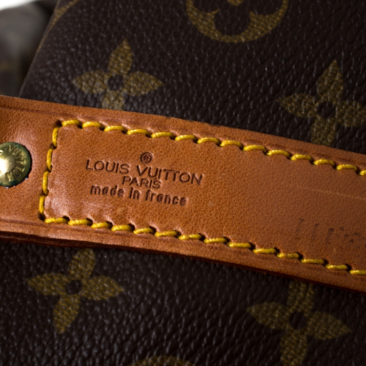 Pre Owned Louis Vuitton Monogram Canvas Keepall Bandouliere 55 Bag