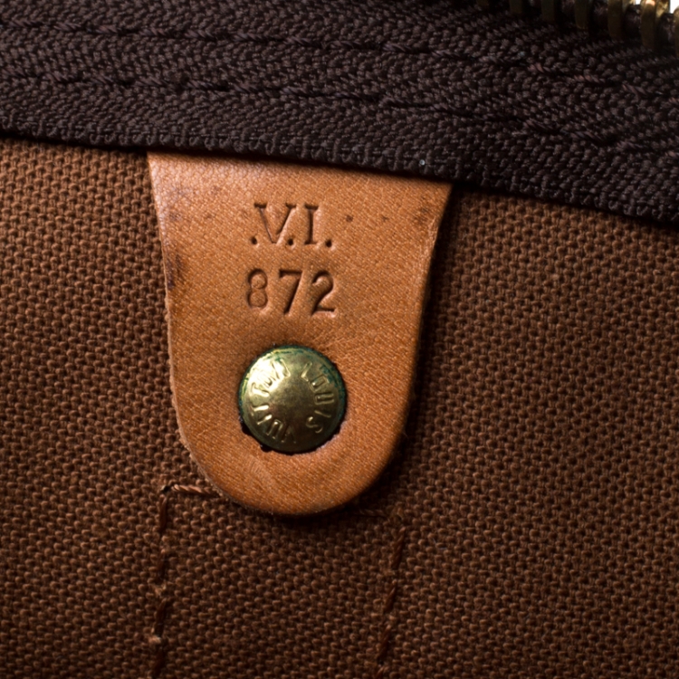 Pre Owned Louis Vuitton Monogram Canvas Keepall Bandouliere 55 Bag