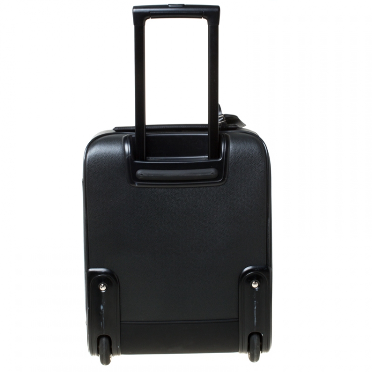 Pre Owned Louis Vuitton Ardoise Taiga Leather Pegase 45 Business Luggage