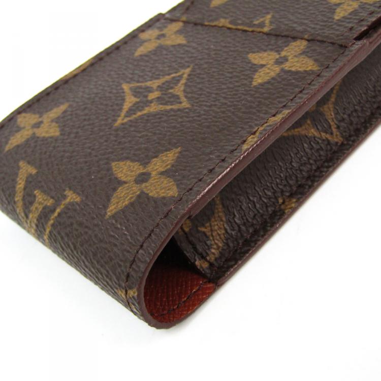 Pre Owned Louis Vuitton Monogram Canvas Cigarette Case