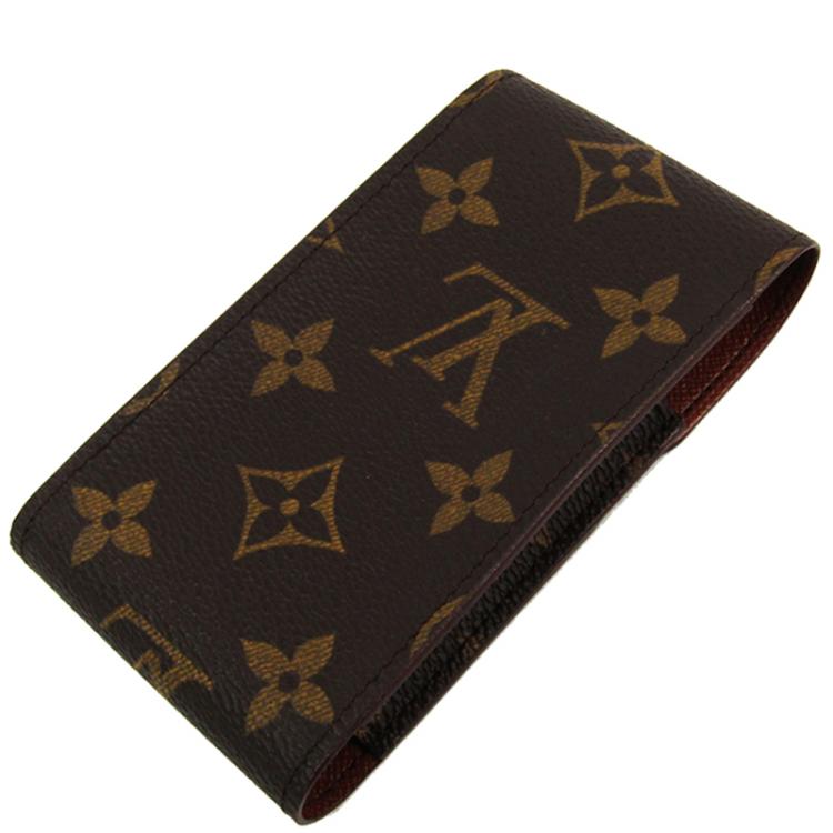 Pre Owned Louis Vuitton Monogram Canvas Cigarette Case