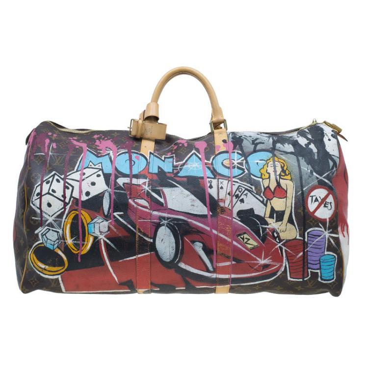 Pre Owned Louis Vuitton Monogram Canvas Year Zero Keepall 60 