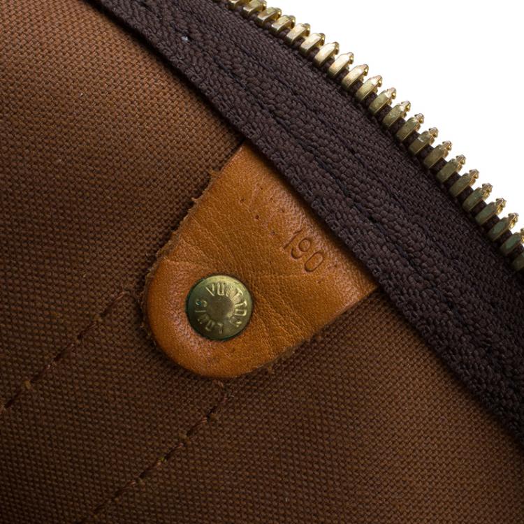 Pre Owned Louis Vuitton Monogram Canvas Keepall Bandouliere 60