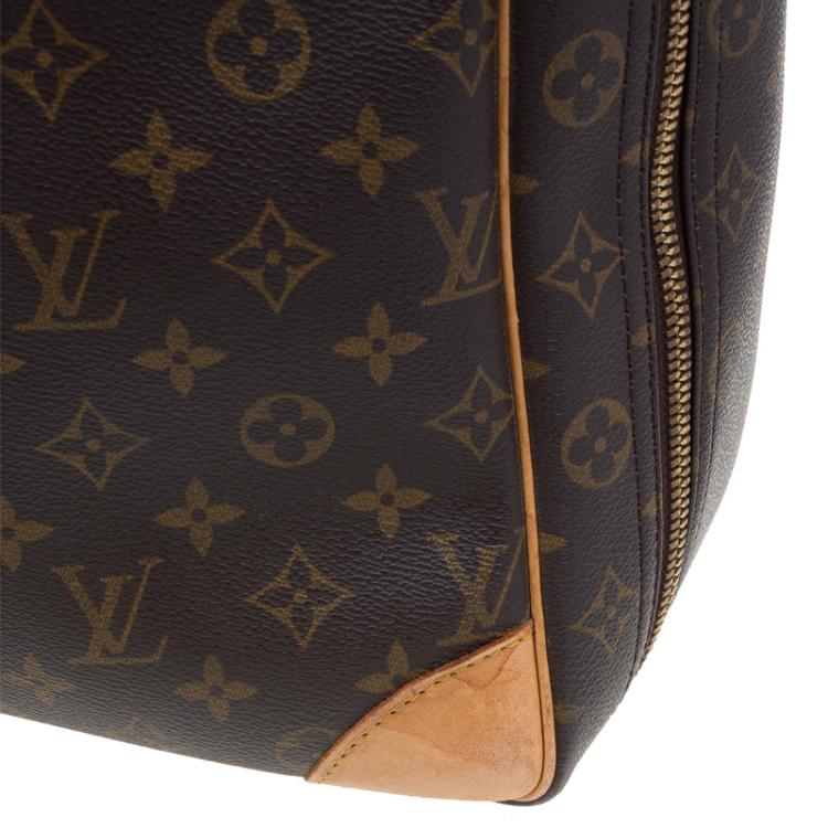 Pre Owned Louis Vuitton Monogram Canvas and Leather Sirius Soft Suitcase 50