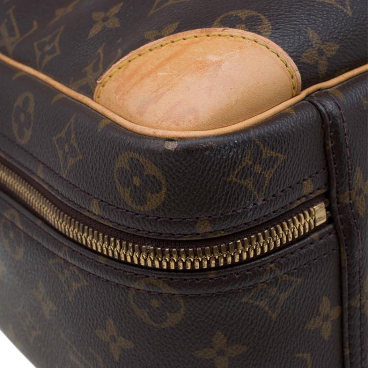 Pre Owned Louis Vuitton Monogram Canvas and Leather Sirius Soft Suitcase 50