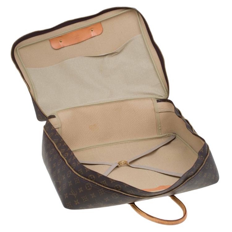Pre Owned Louis Vuitton Monogram Canvas and Leather Sirius Soft Suitcase 50