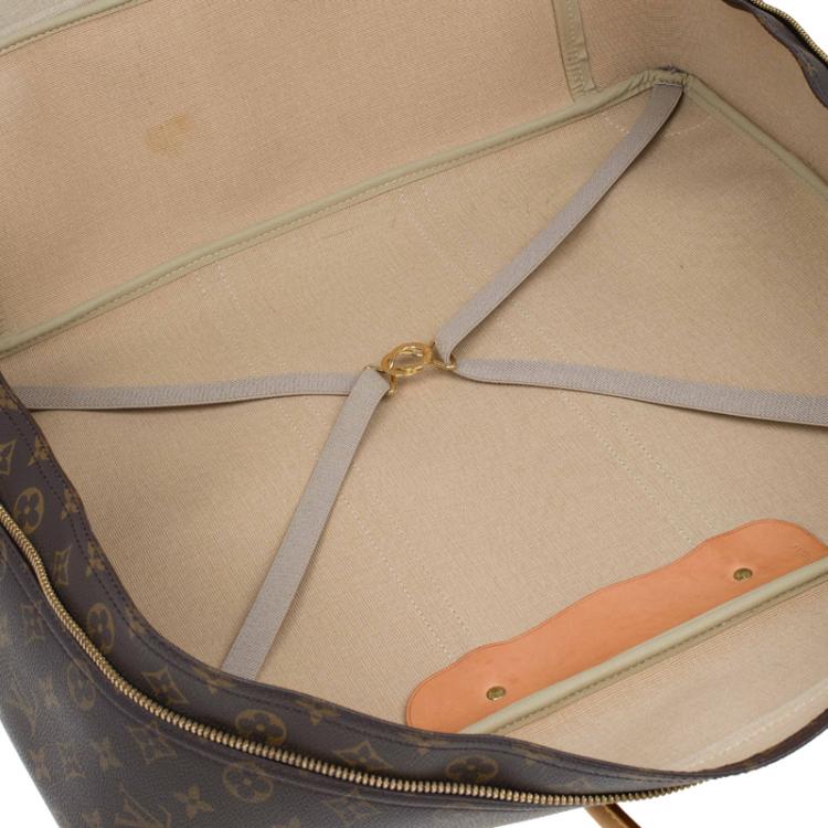 Pre Owned Louis Vuitton Monogram Canvas and Leather Sirius Soft Suitcase 50