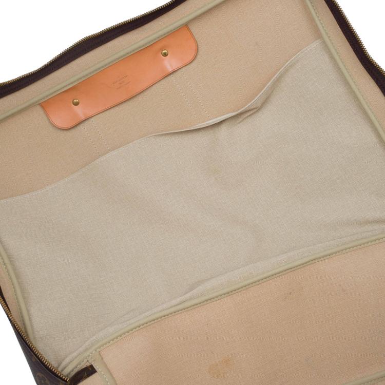 Pre Owned Louis Vuitton Monogram Canvas and Leather Sirius Soft Suitcase 50