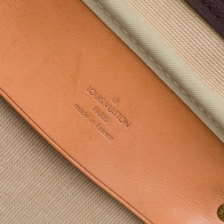 Pre Owned Louis Vuitton Monogram Canvas and Leather Sirius Soft Suitcase 50