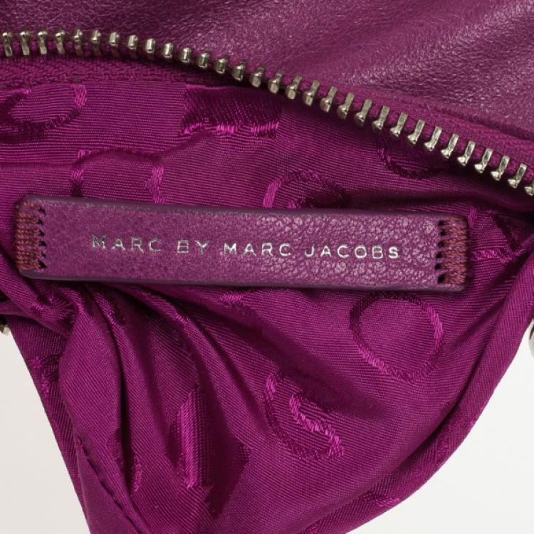 Pre Owned Marc by Marc Jacobs Preppy Leather Coin Purse
