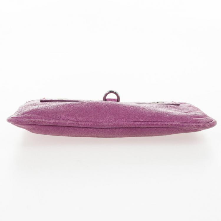 Pre Owned Marc by Marc Jacobs Preppy Leather Coin Purse