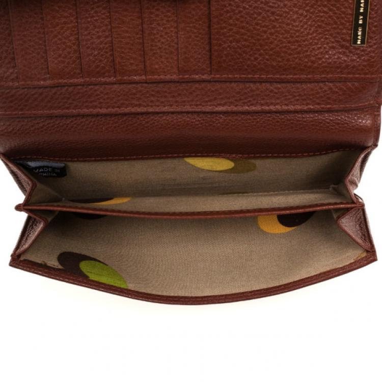Pre Owned Marc by Marc Jacobs Monogram Continental Wallet