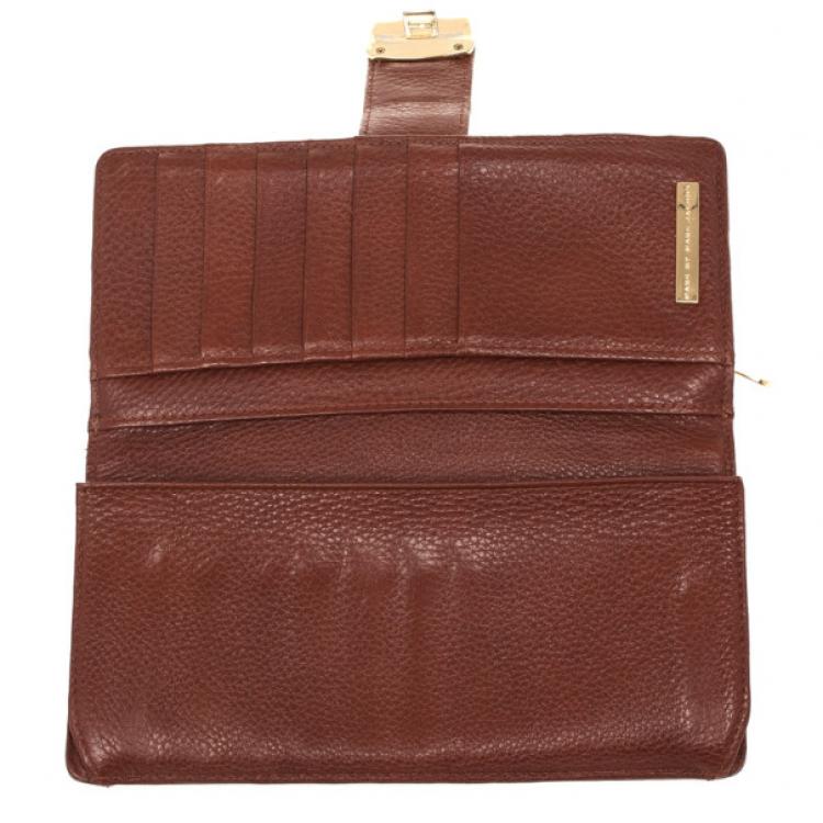 Pre Owned Marc by Marc Jacobs Monogram Continental Wallet