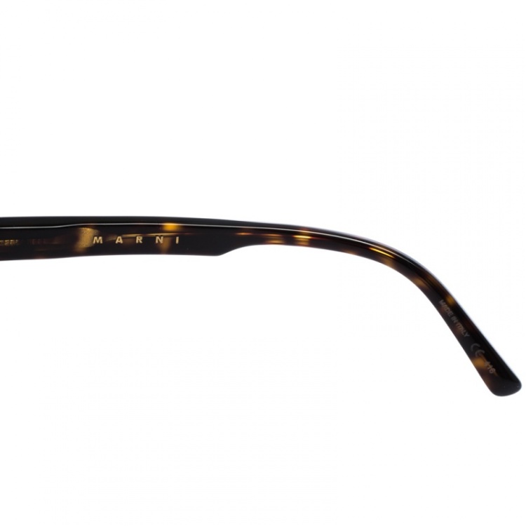 Pre Owned Marni Tortoise ME613S Square Sunglasses