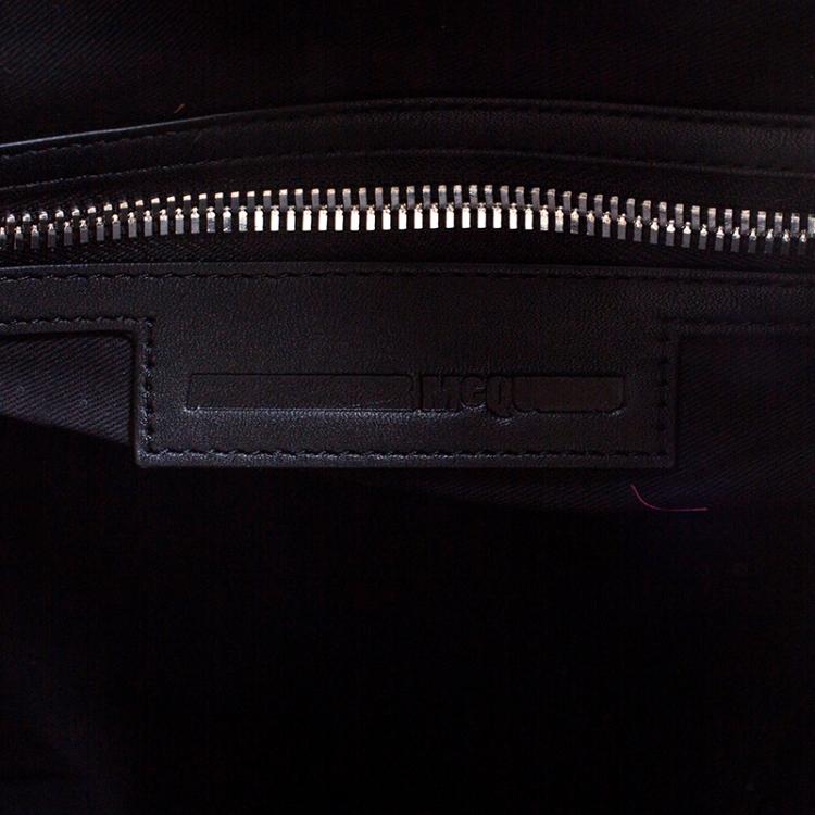 Pre Owned McQ By Alexander McQueen Black Canvas Backpack