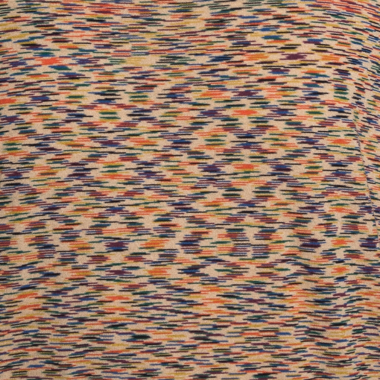Pre Owned Missoni Mulitcolor Abstract Printed Knit T Shirt L 