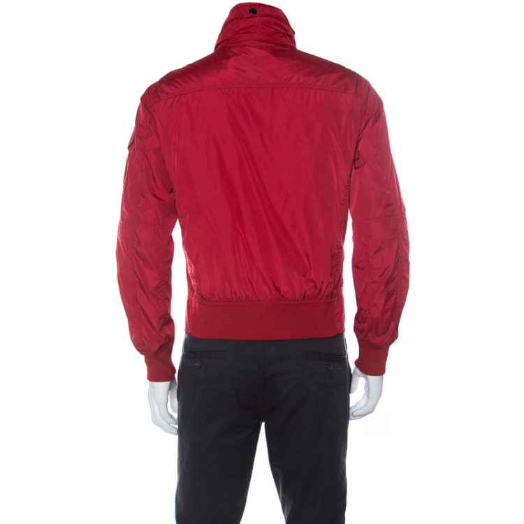 moncler coat mens red